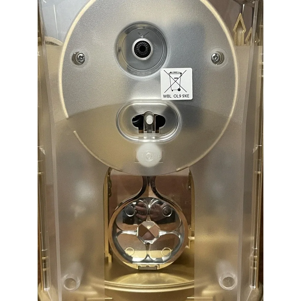 Rhythm‎ Two Tone Carriage Mantel Clock - Gold